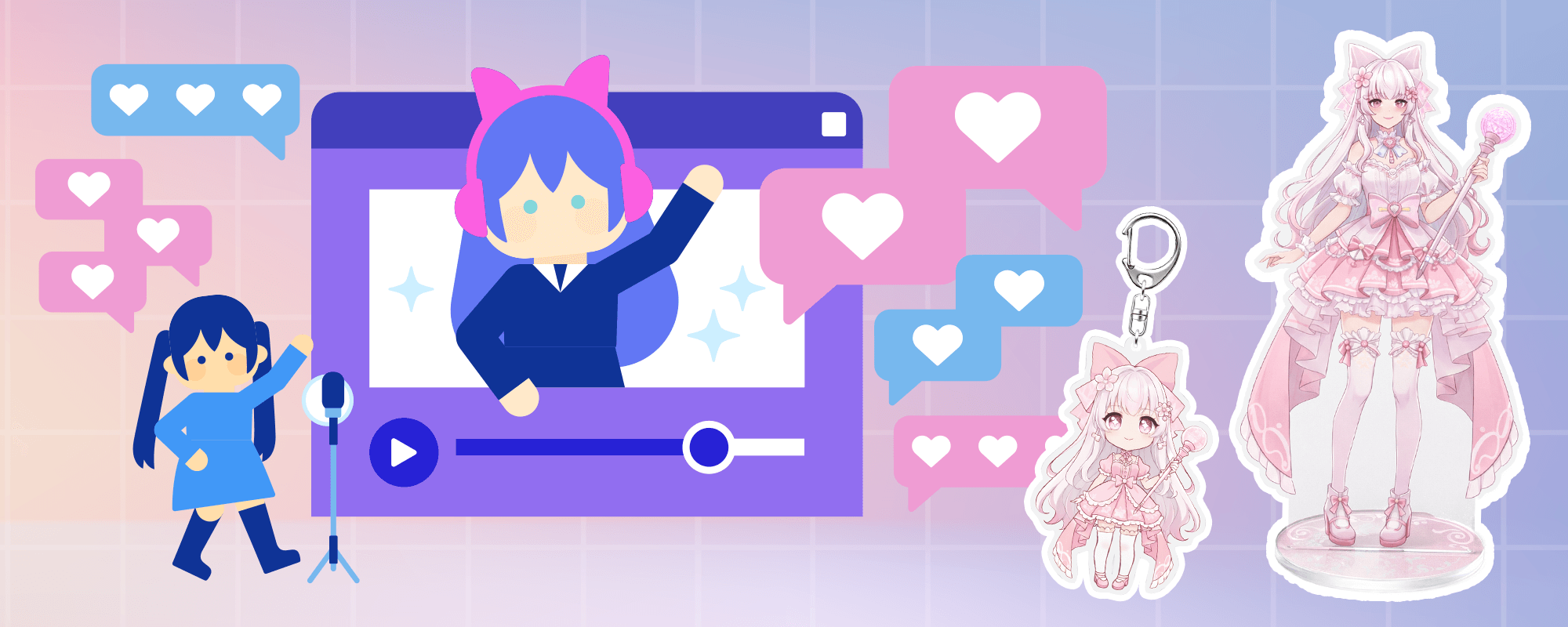 Vtuberグッズ制作を成功させるには？企画・制作会社選び・提案のポイントを解説