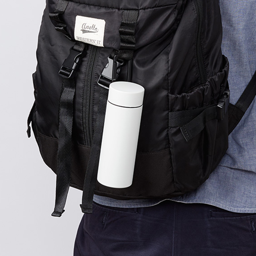 MOTTERUカラビナハンドルサーモステンレスボトル　250ml