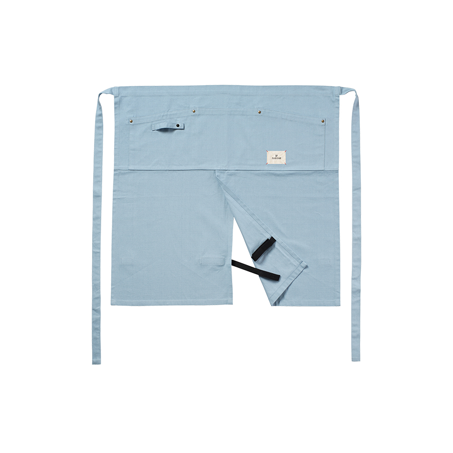 F.O.B COOPオーガニックコットンワークエプロン　ハーフ