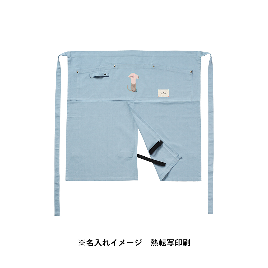 F.O.B COOPオーガニックコットンワークエプロン　ハーフ