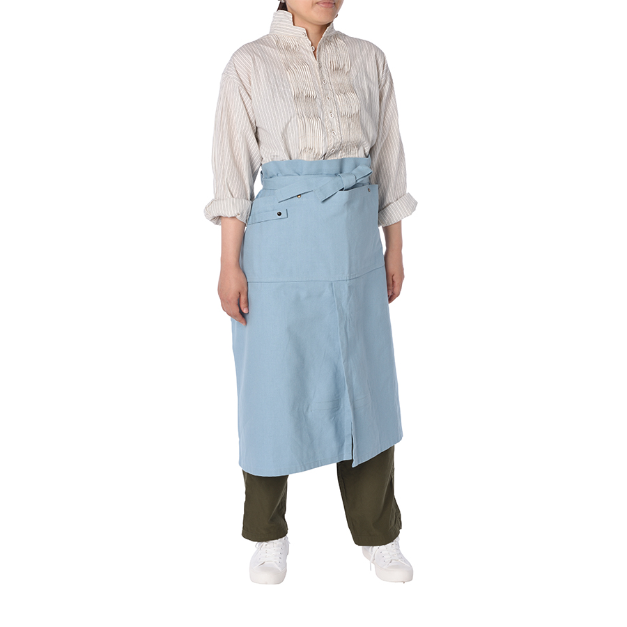 F.O.B COOPオーガニックコットンワークエプロン　ハーフ
