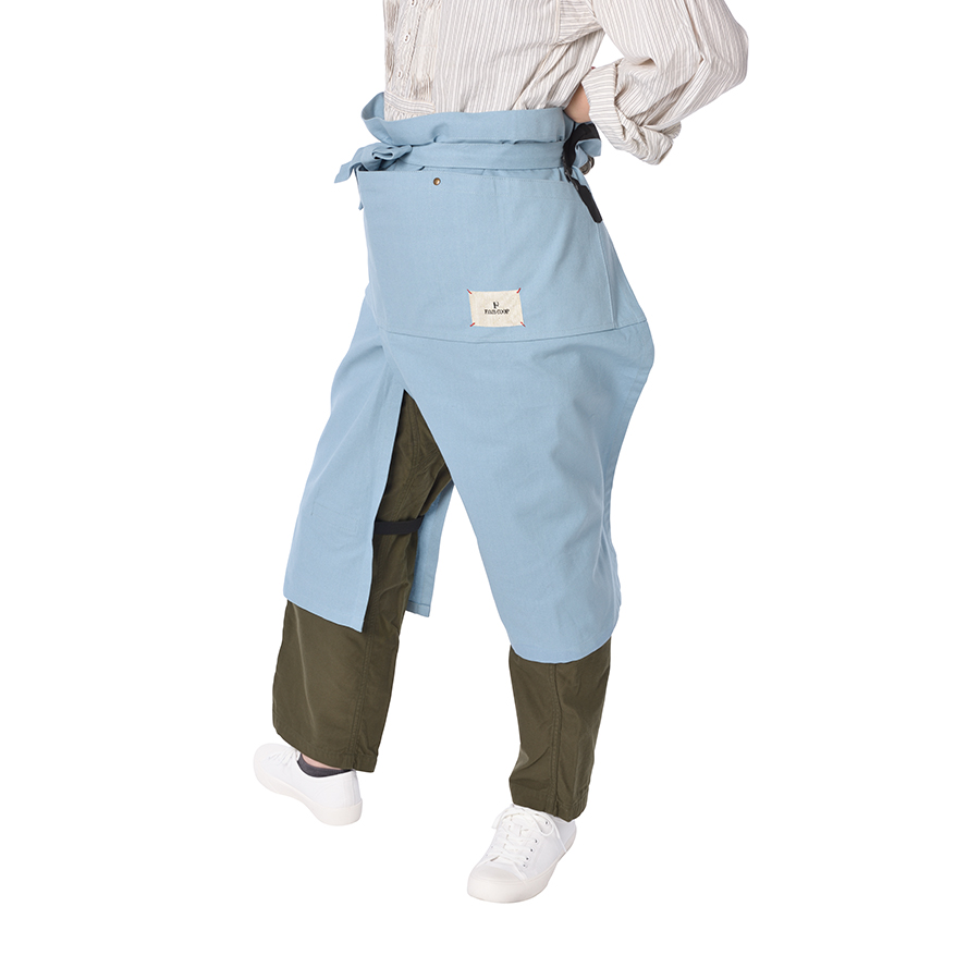 F.O.B COOPオーガニックコットンワークエプロン　ハーフ