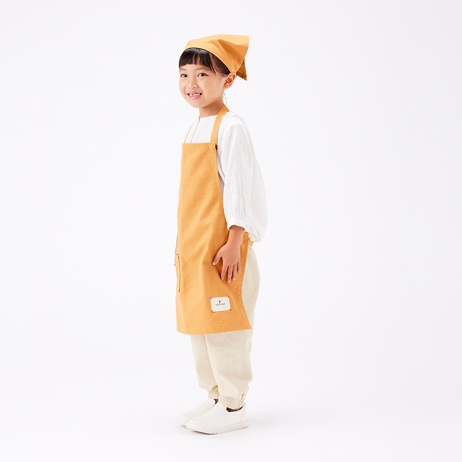 F.O.B COOPオーガニックコットンワークエプロン　キッズ