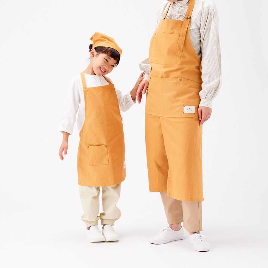 F.O.B COOPオーガニックコットンワークエプロン　キッズ