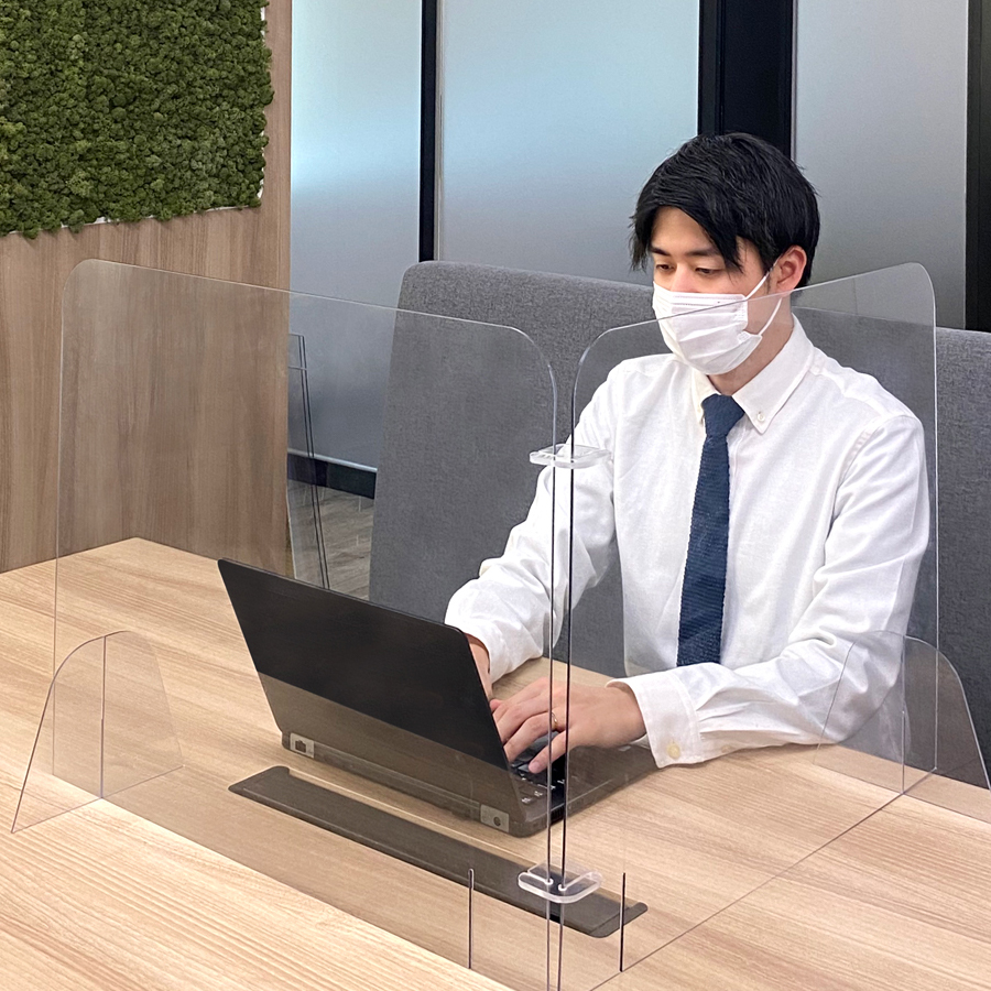 【アウトレット】飛沫防止パーテーション用ジョイントパーツ（2pcs）