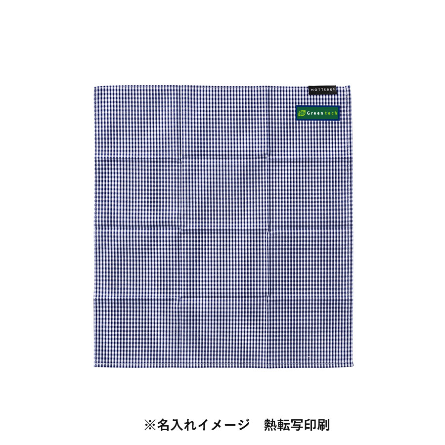 【アウトレット】MOTTERUポケスク　ハンカチ　ギンガムチェック