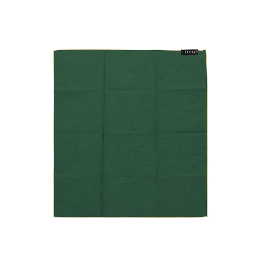 【アウトレット】MOTTERUポケスク　ハンカチ　ヘミング