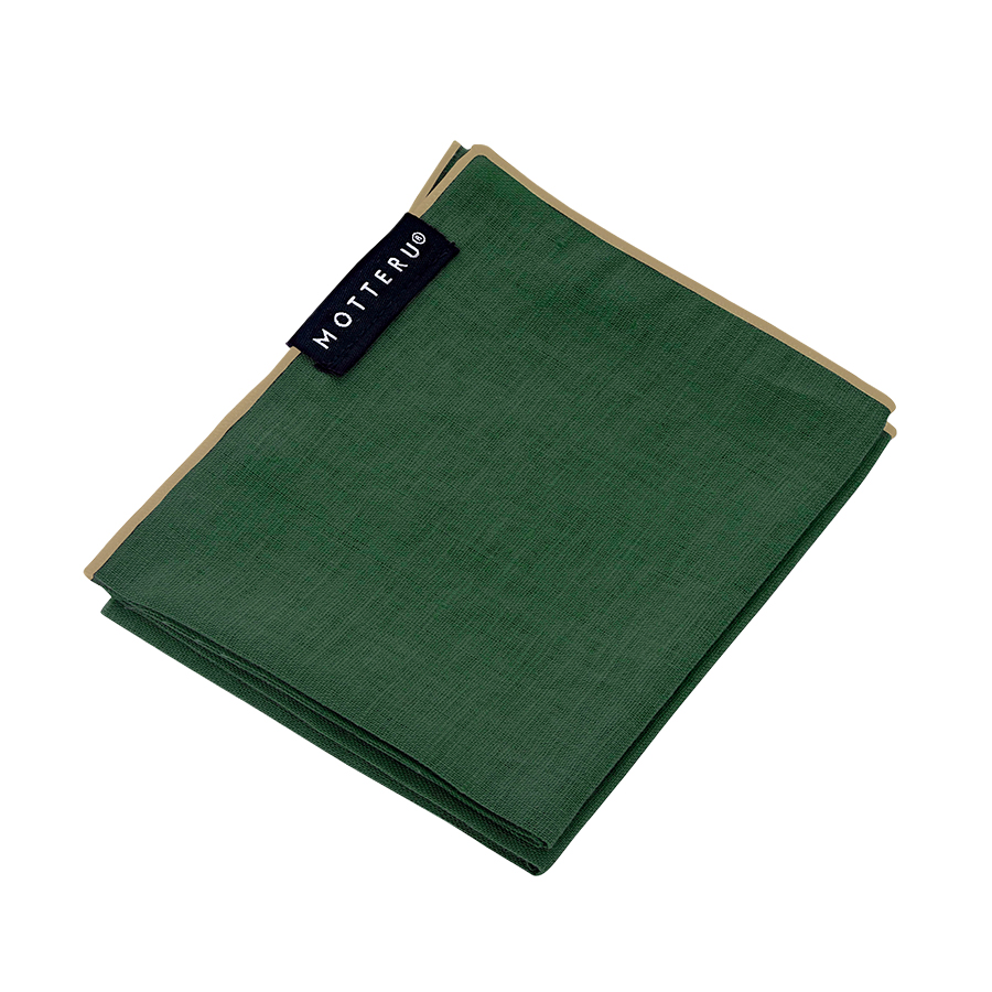 【アウトレット】MOTTERUポケスク　ハンカチ　ヘミング
