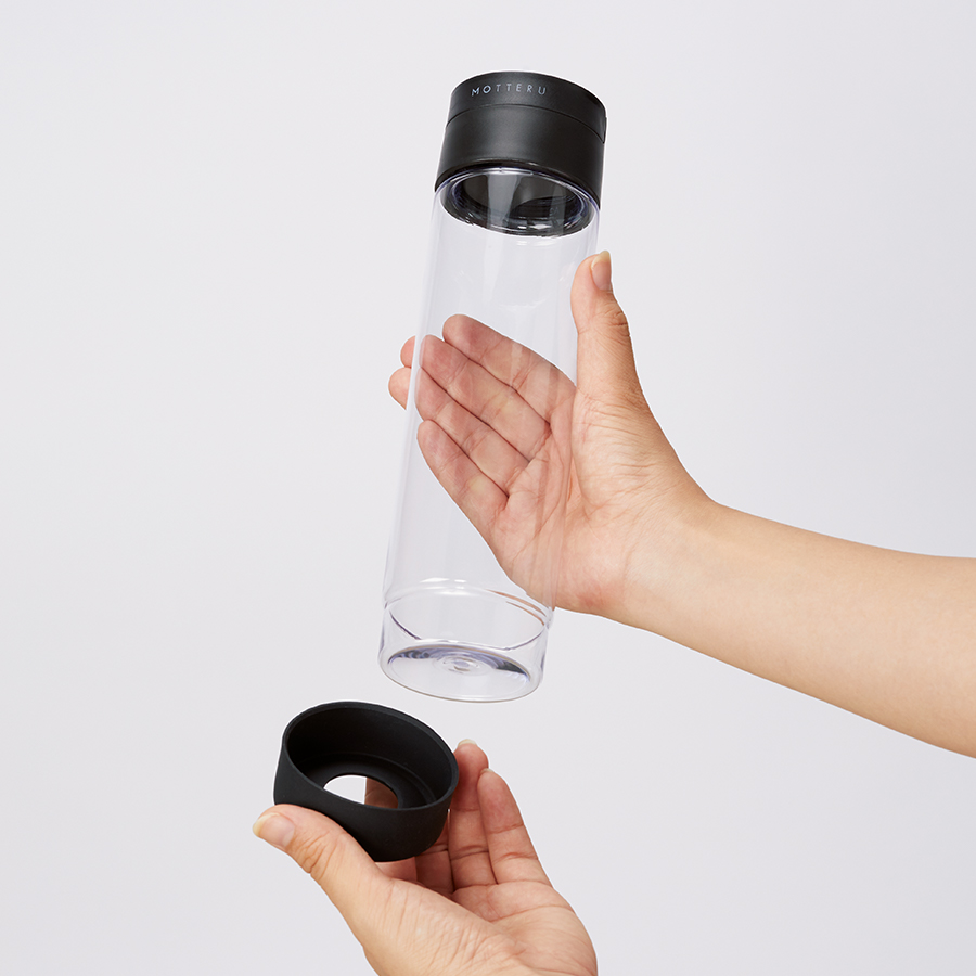 【アウトレット】MOTTERUハンドル付クリアボトル　550ml