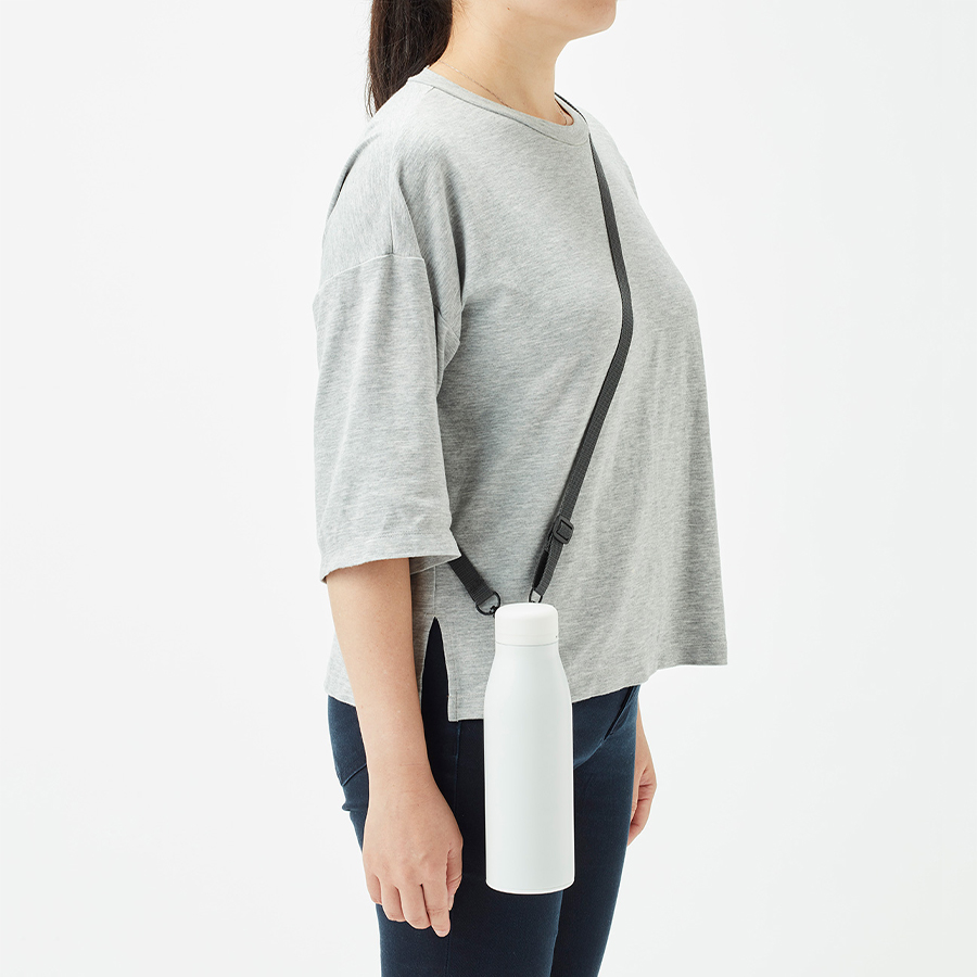 【アウトレット】MOTTERUショルダーサーモステンレスボトル