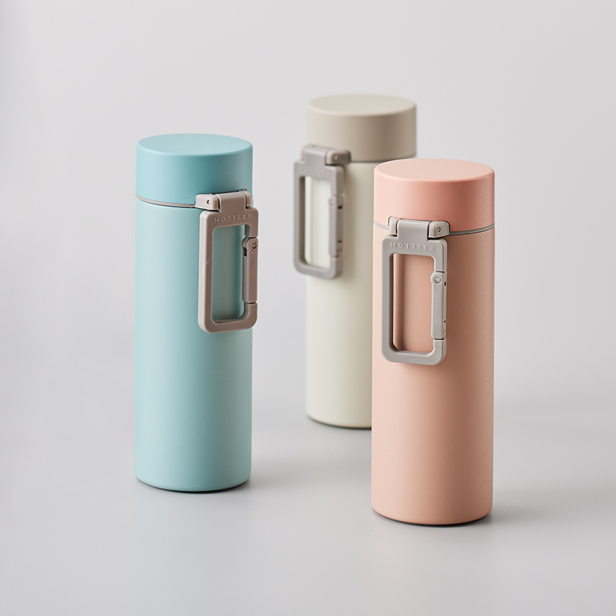 MOTTERUカラビナハンドルサーモボトル250ml　ver.2