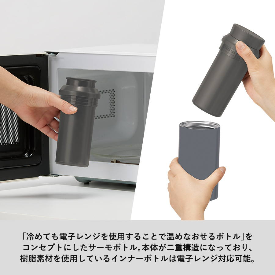 MOTTERU電子レンジが使えるサーモボトル