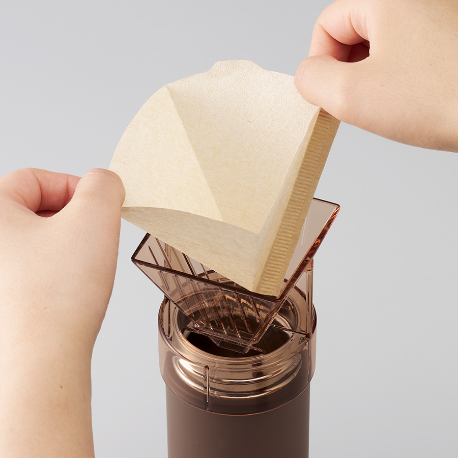 MOTTERUコーヒードリップできるサーモボトル