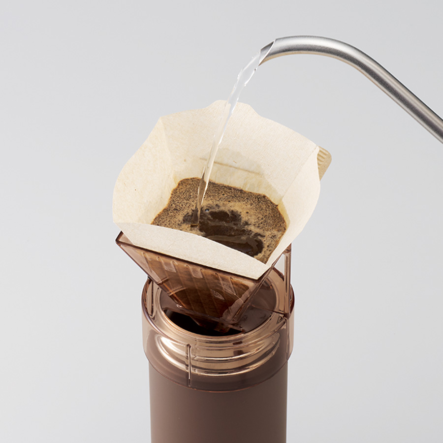 MOTTERUコーヒードリップできるサーモボトル