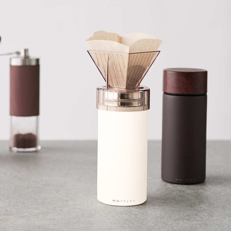 MOTTERUコーヒードリップできるサーモボトル