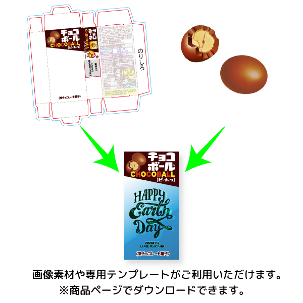 オリジナルチョコボール（ピーナッツ）【名入れ必須】