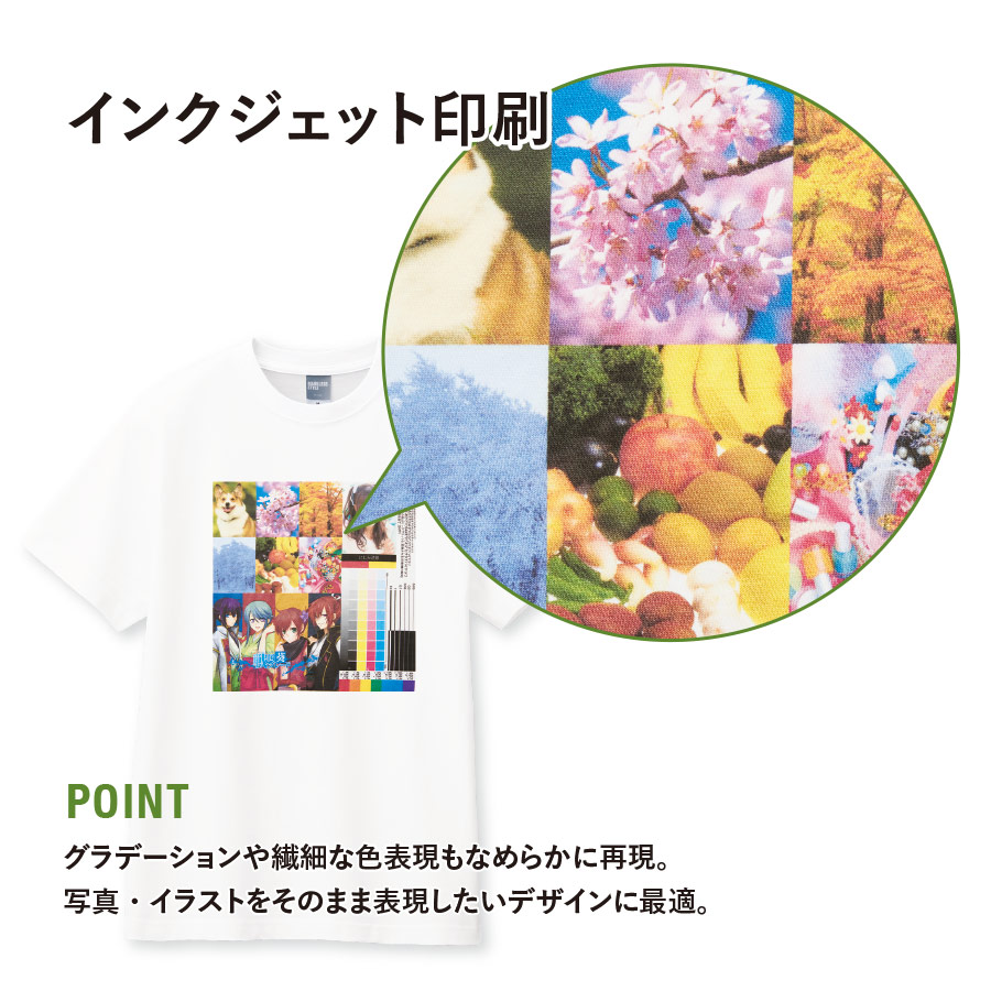 カスタムデザインコットンTシャツ