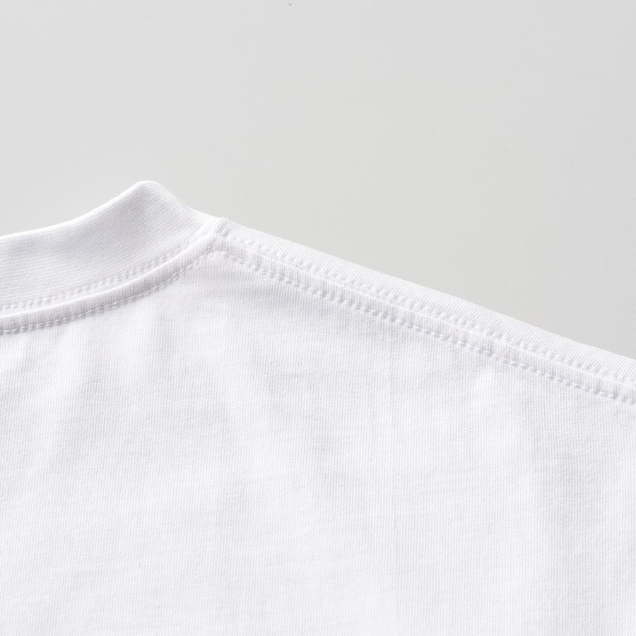 カスタムデザインオーガニックコットンTシャツ　オーバーサイズ