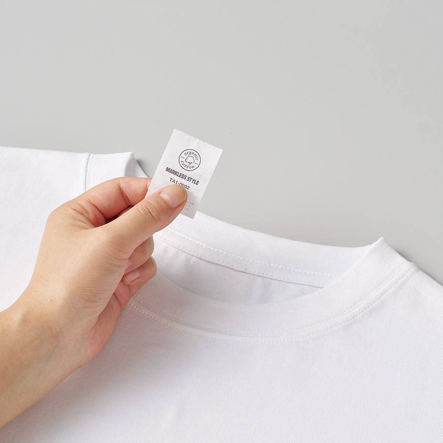 カスタムデザインオーガニックコットンTシャツ　オーバーサイズ