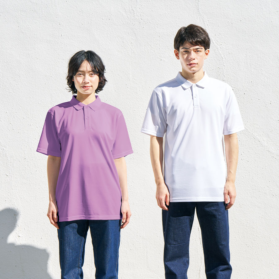 カスタムデザインポリエステルドライポロシャツ