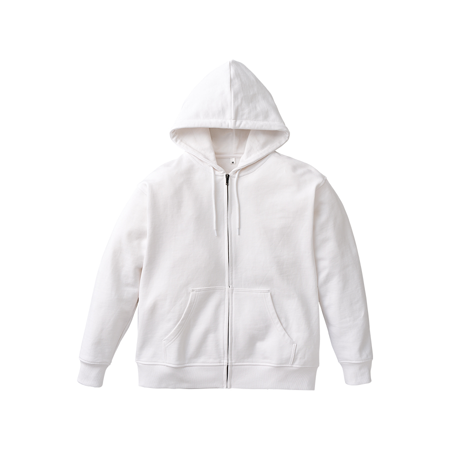 カスタムデザインフルジップパーカー