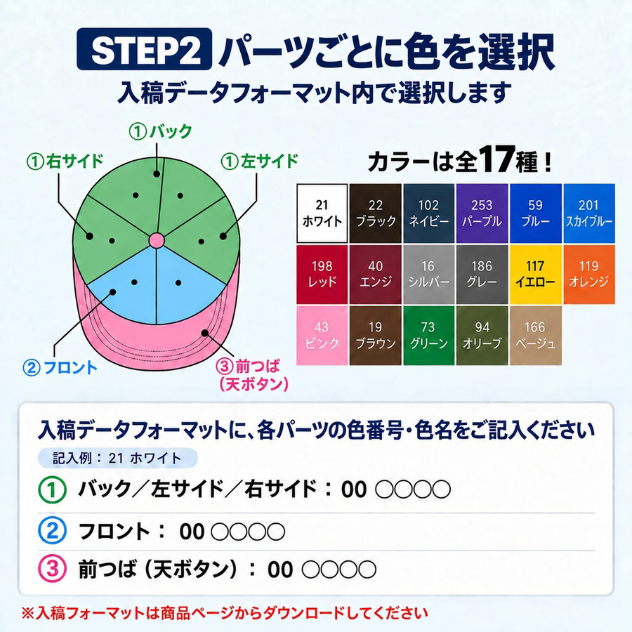 スマートオーダーキャップ