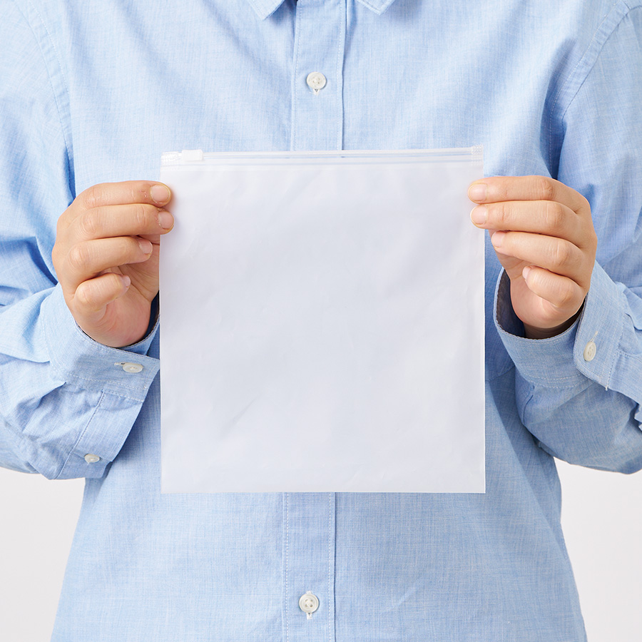 非常用トイレ　5個セット（EVAポーチ付）　クリア