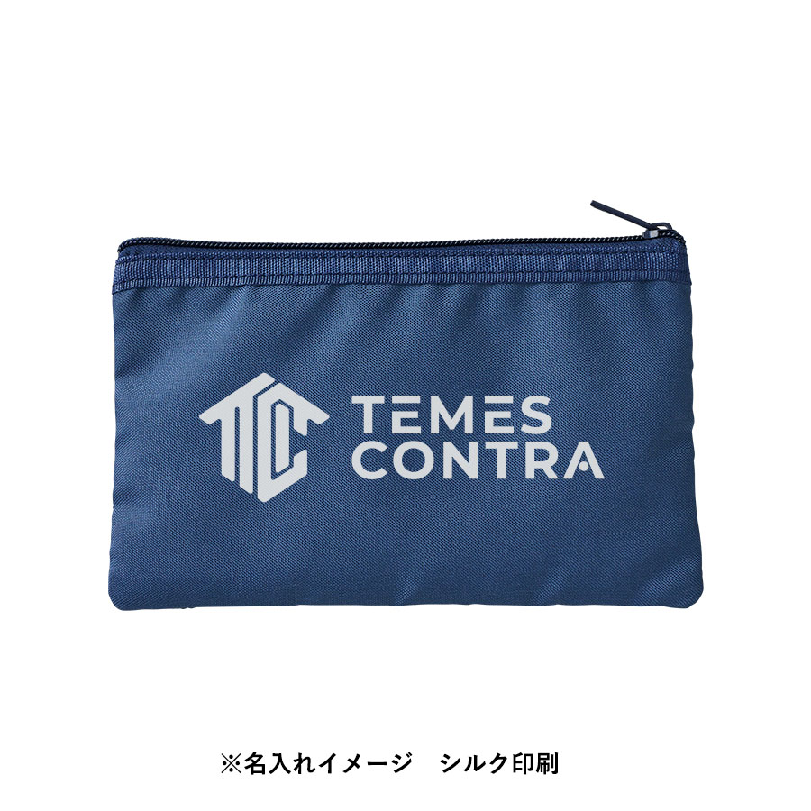 防災緊急7点セット　メッシュポーチタイプ　ネイビー