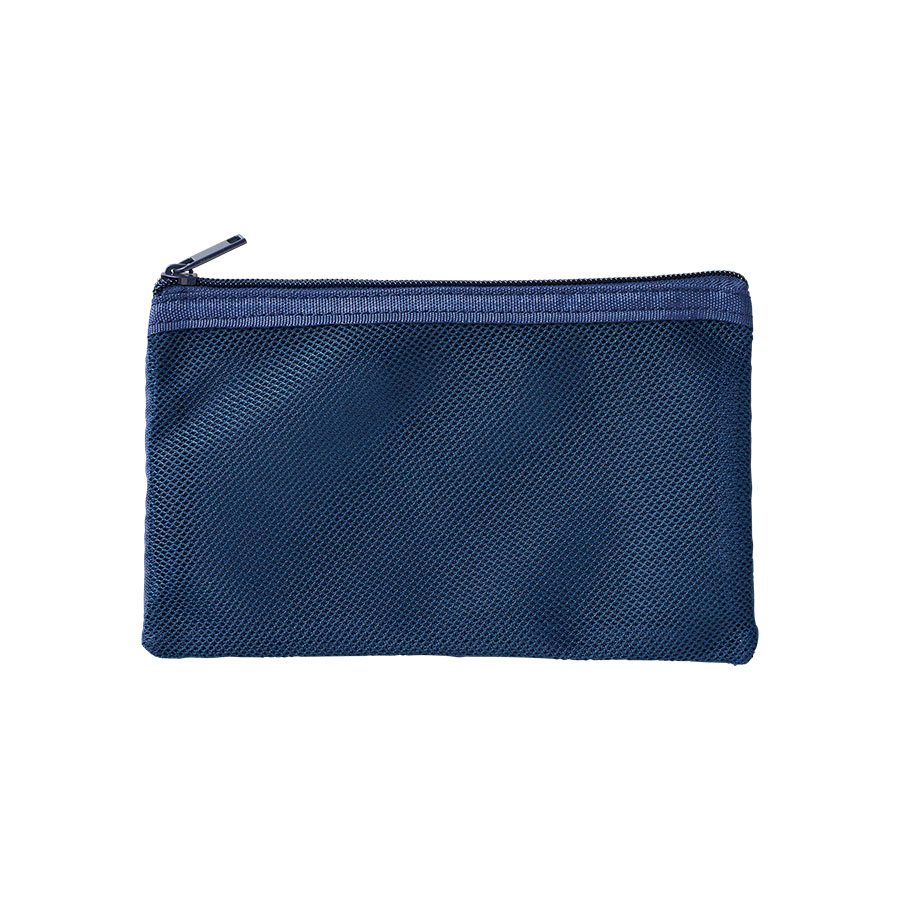 防災緊急7点セット　メッシュポーチタイプ　ネイビー