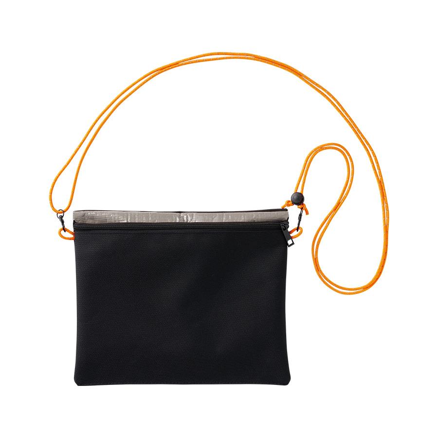 防災緊急10点セット　シートインサコッシュタイプ　ブラック