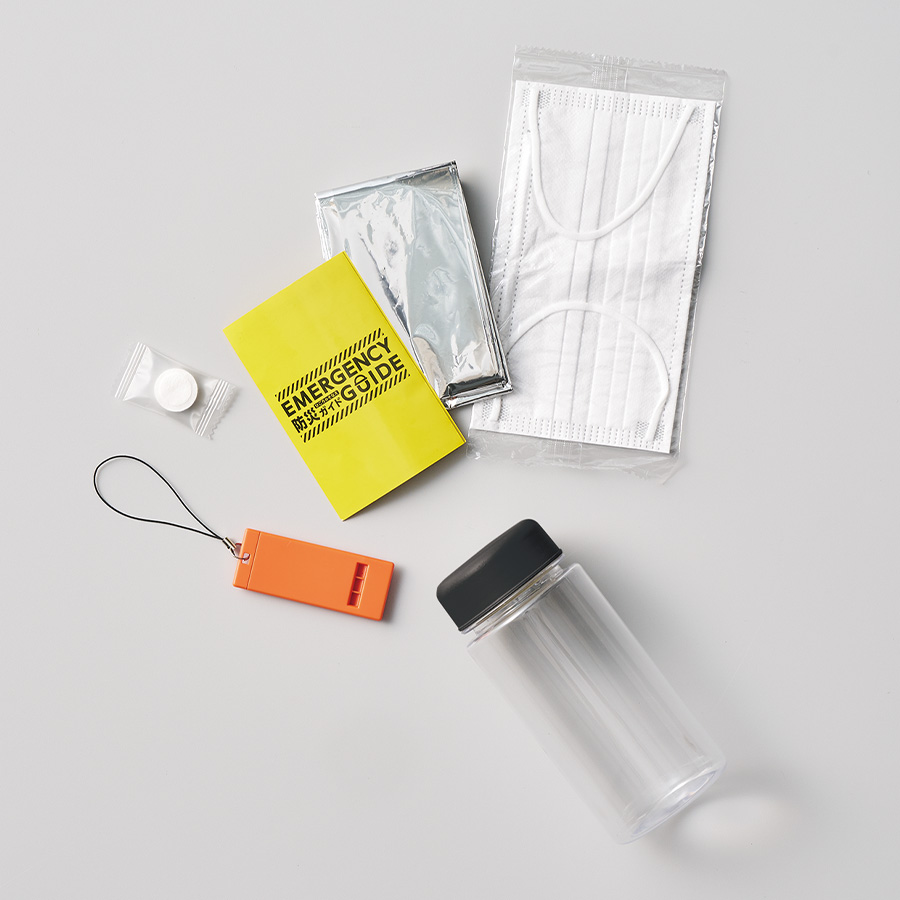 防災緊急6点セット コンパクトボトルタイプ