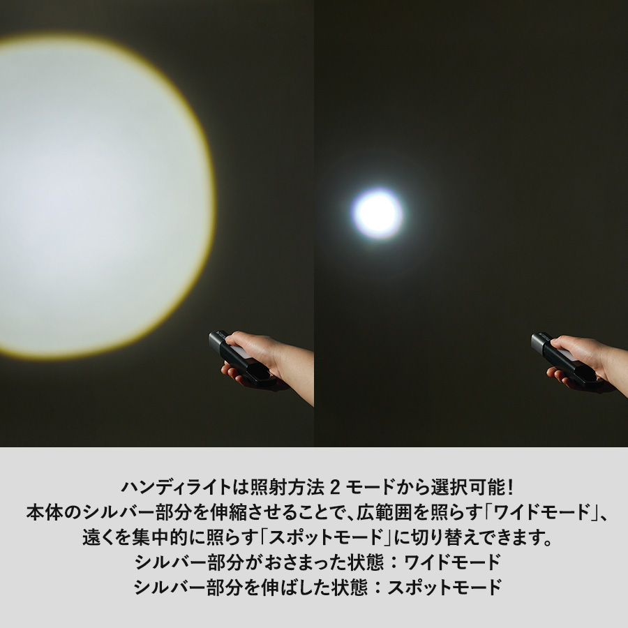 LED 2WAYハンディライト