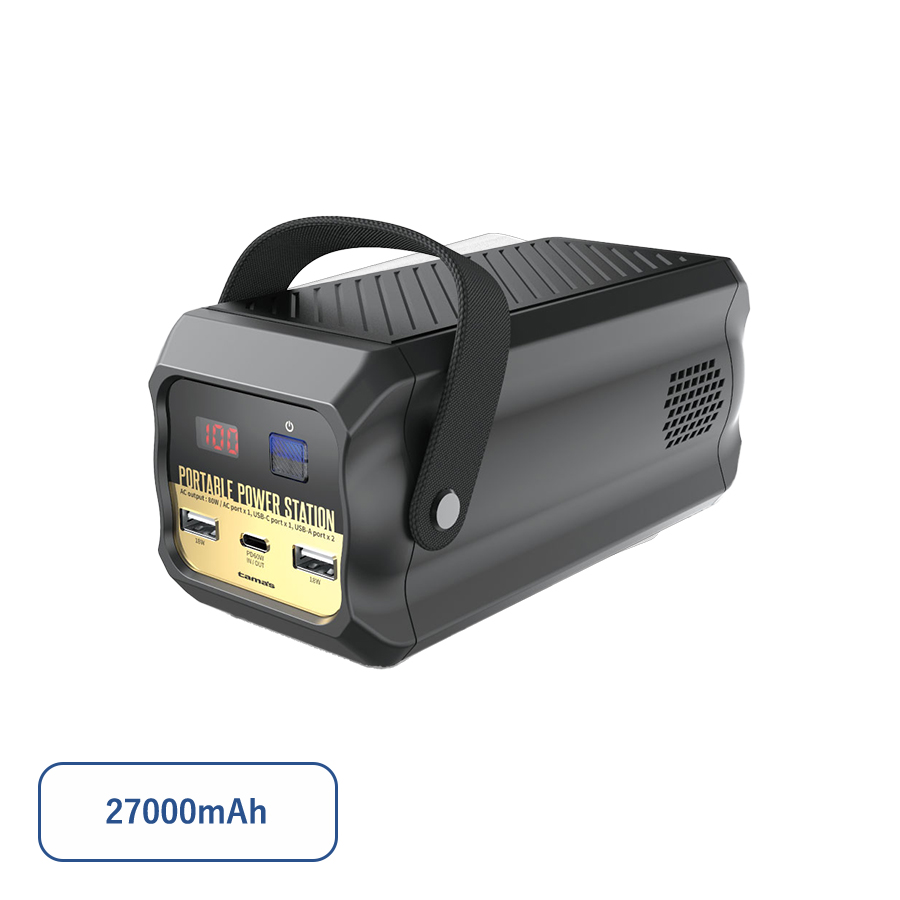 超小型ポータブル電源80W