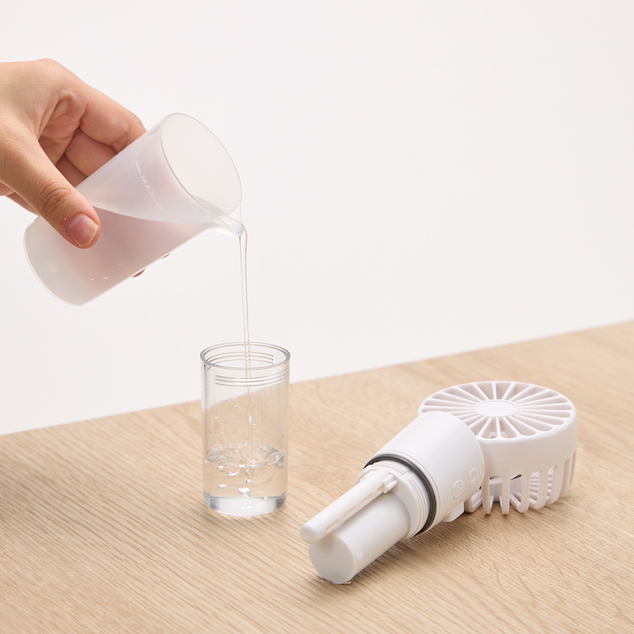 ポータブルミストUSBファン