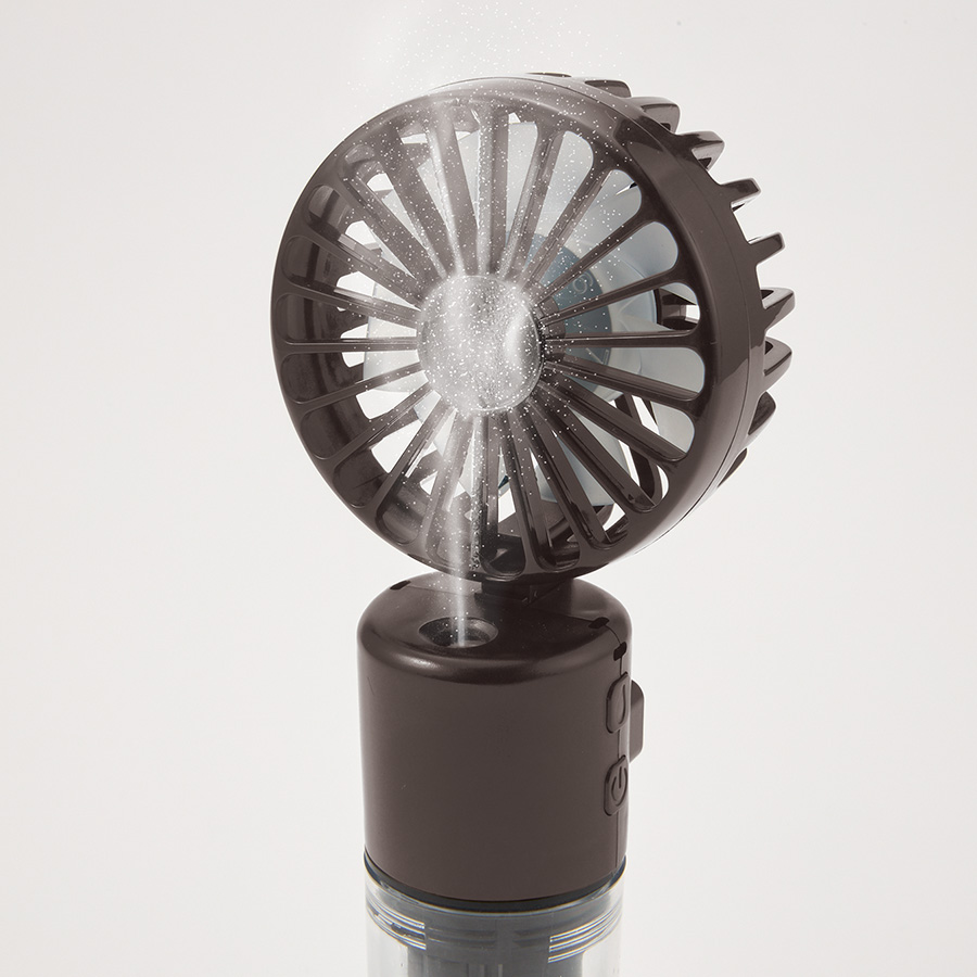 ポータブルミストUSBファン