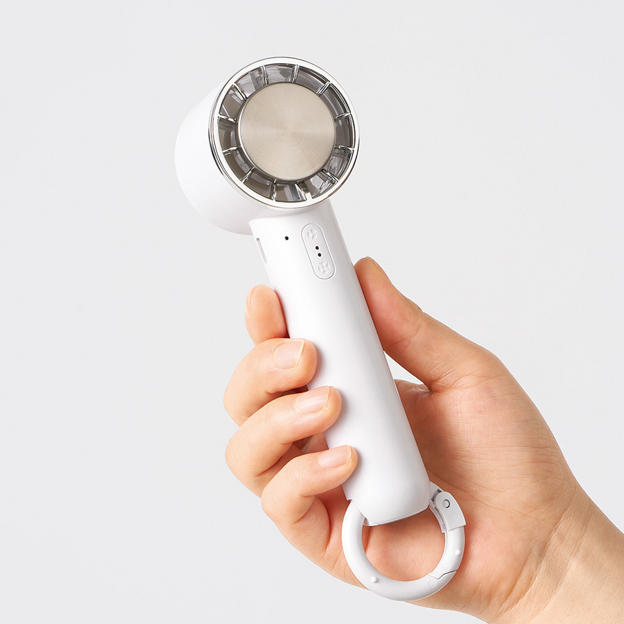 冷却プレートカラビナＵＳＢハンディファン