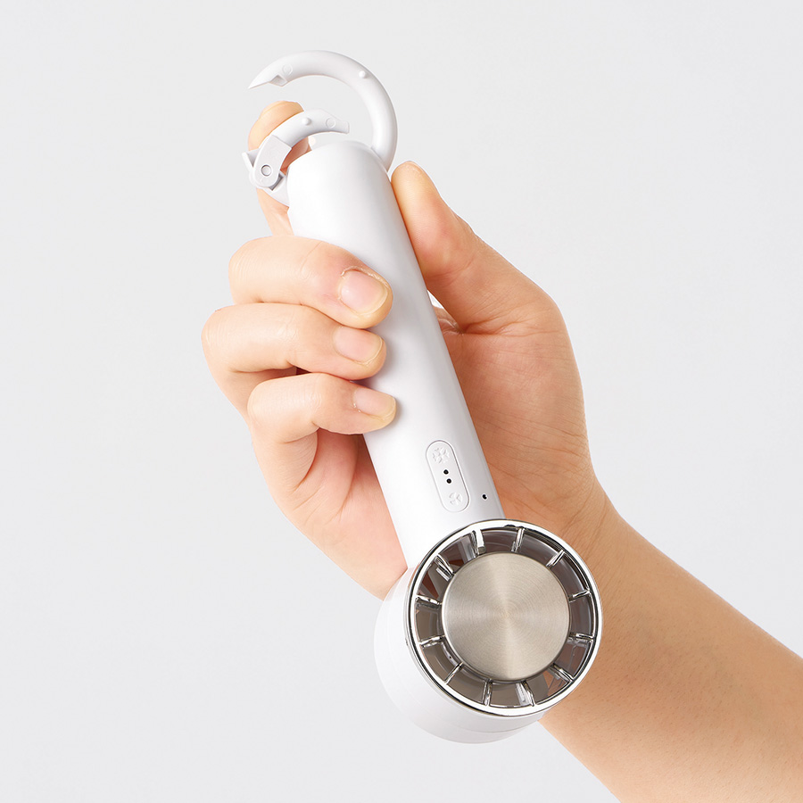 冷却プレートカラビナＵＳＢハンディファン