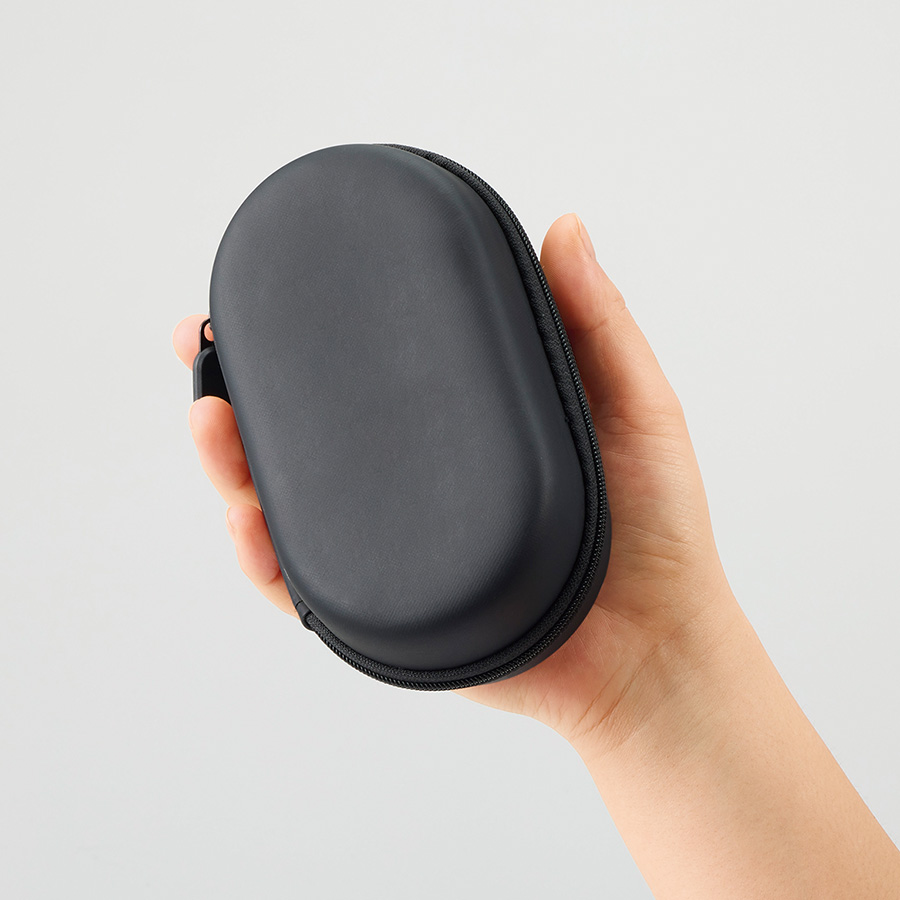 折りたたみネックUSBファン　ホワイト