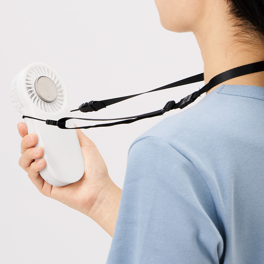 【先行掲載】全面印刷できる冷却プレートUSBハンディファン