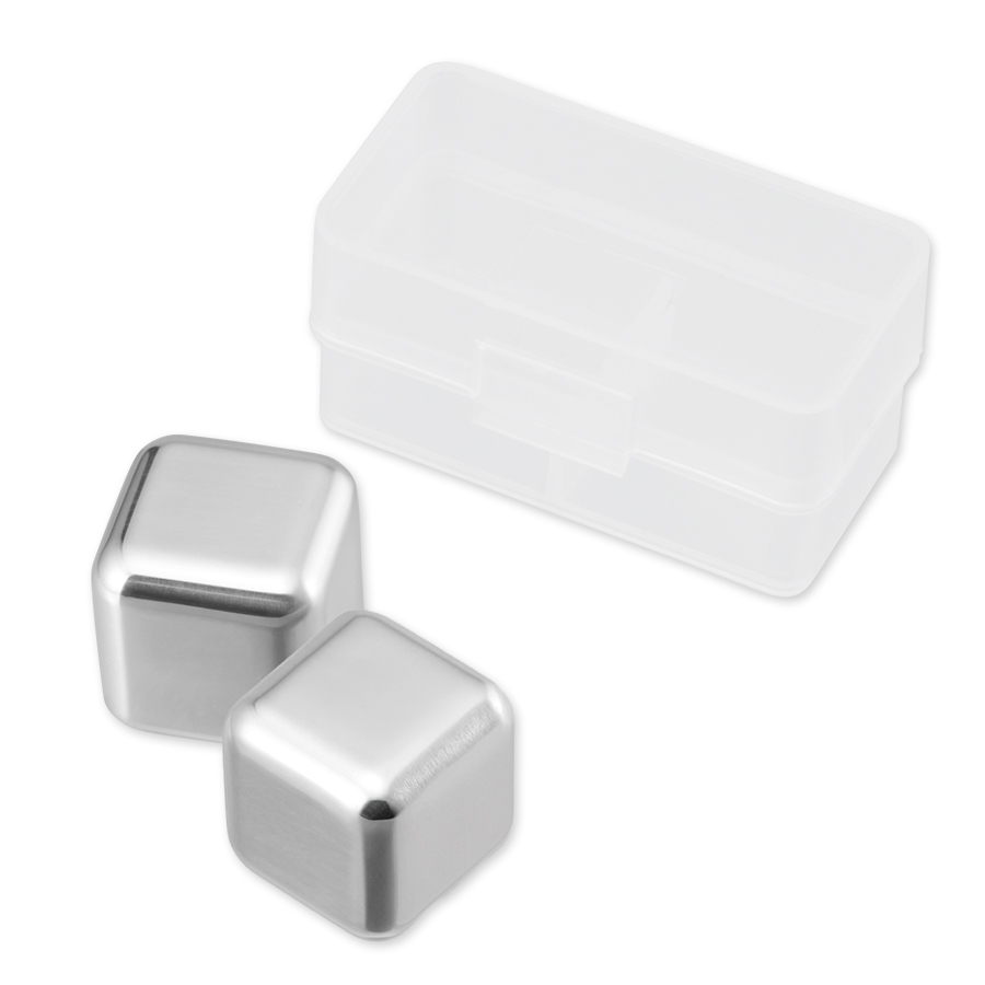 ステンレスアイスキューブ　シルバー