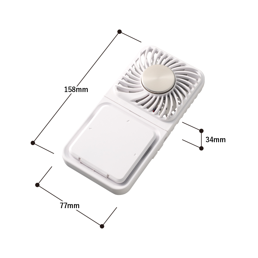 【先行掲載】スマホスタンド付冷却プレートUSBファン
