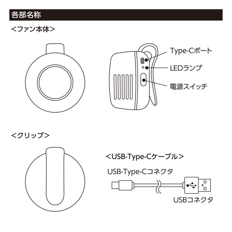【先行掲載】360度回転クリップファン