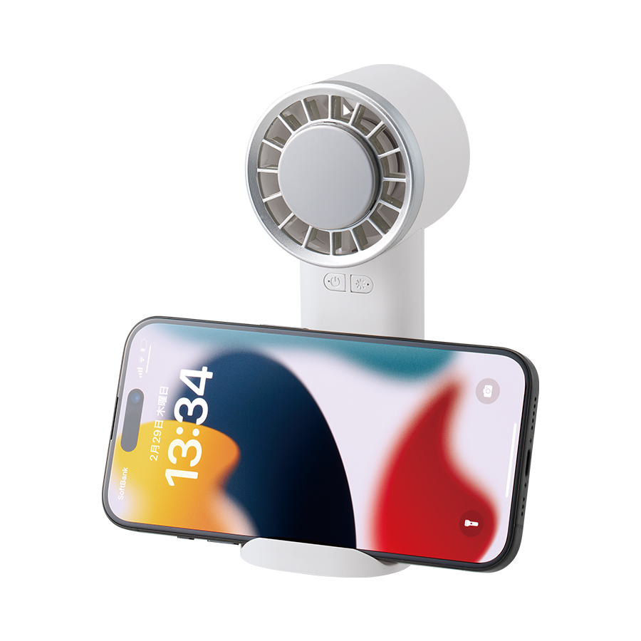 【先行掲載】冷却プレートUSBハンディファン（リン酸鉄使用）