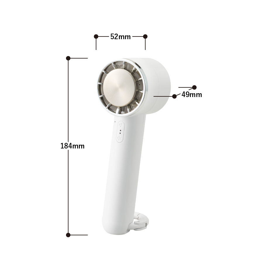 【先行掲載】冷却プレートカラビナUSBハンディファン（リン酸鉄使用）