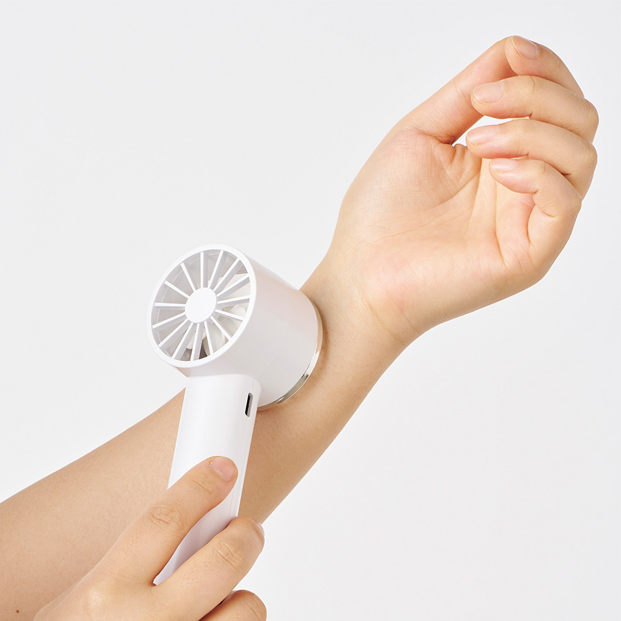 【先行掲載】冷却プレートカラビナUSBハンディファン（リン酸鉄使用）