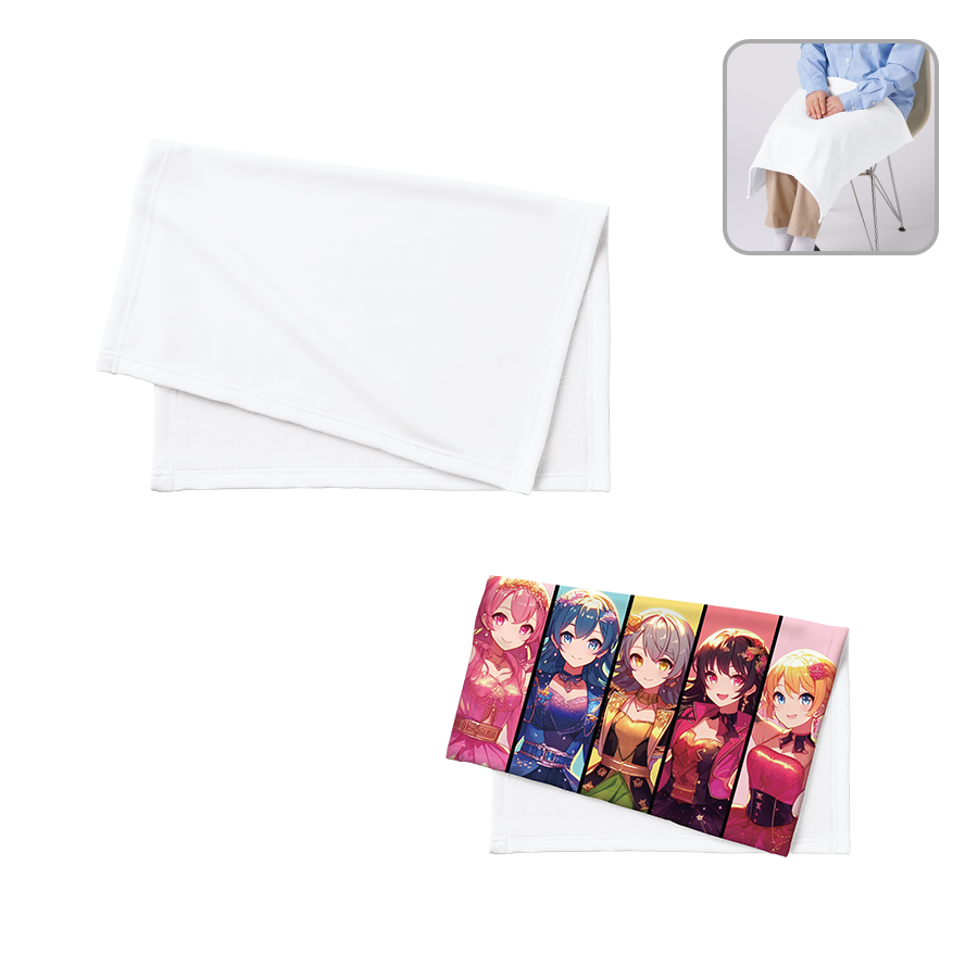 ピクチャースタイルブランケット（size：S～M）