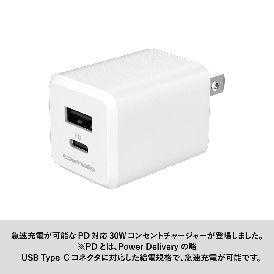 PD30Wコンセントチャージャー