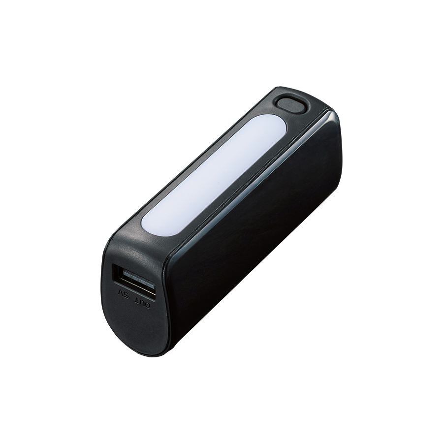 LEDライト付モバイルチャージャー2200　Type-C対応