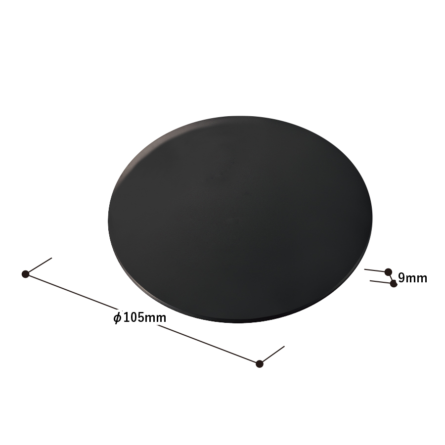 全面印刷できるワイヤレス充電器　ラウンド　10W