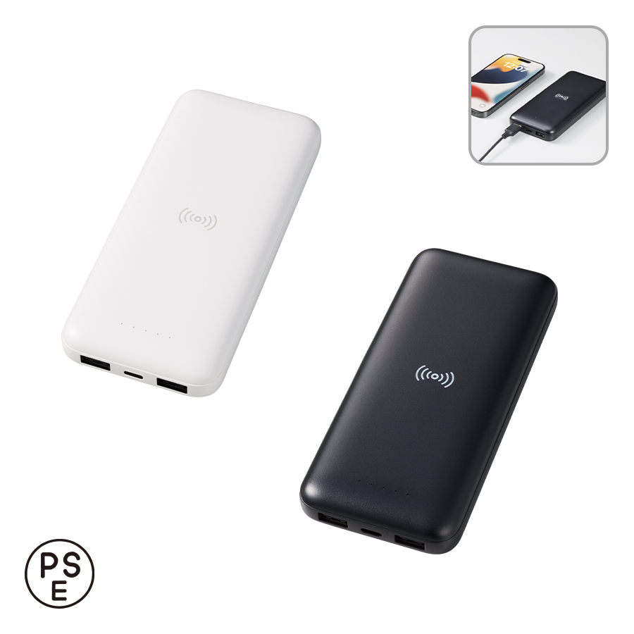 ワイヤレスシンプルモバイルチャージャー10000